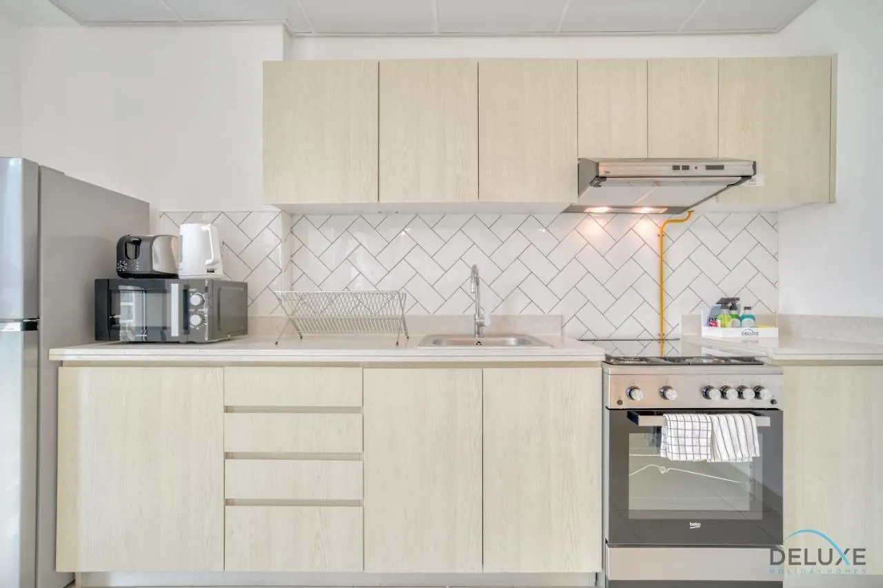 Διαμέρισμα Serene 1Br At Afnan 3 Midtown Dubai Production City By Deluxe Holiday Homes Ηνωμένα Αραβικά Εμιράτα