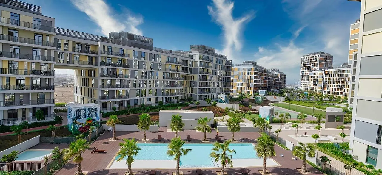 Διαμέρισμα Serene 1Br At Afnan 3 Midtown Dubai Production City By Deluxe Holiday Homes Ηνωμένα Αραβικά Εμιράτα